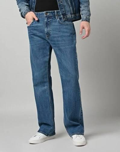 Slim-Fit Dark Wash Jeans